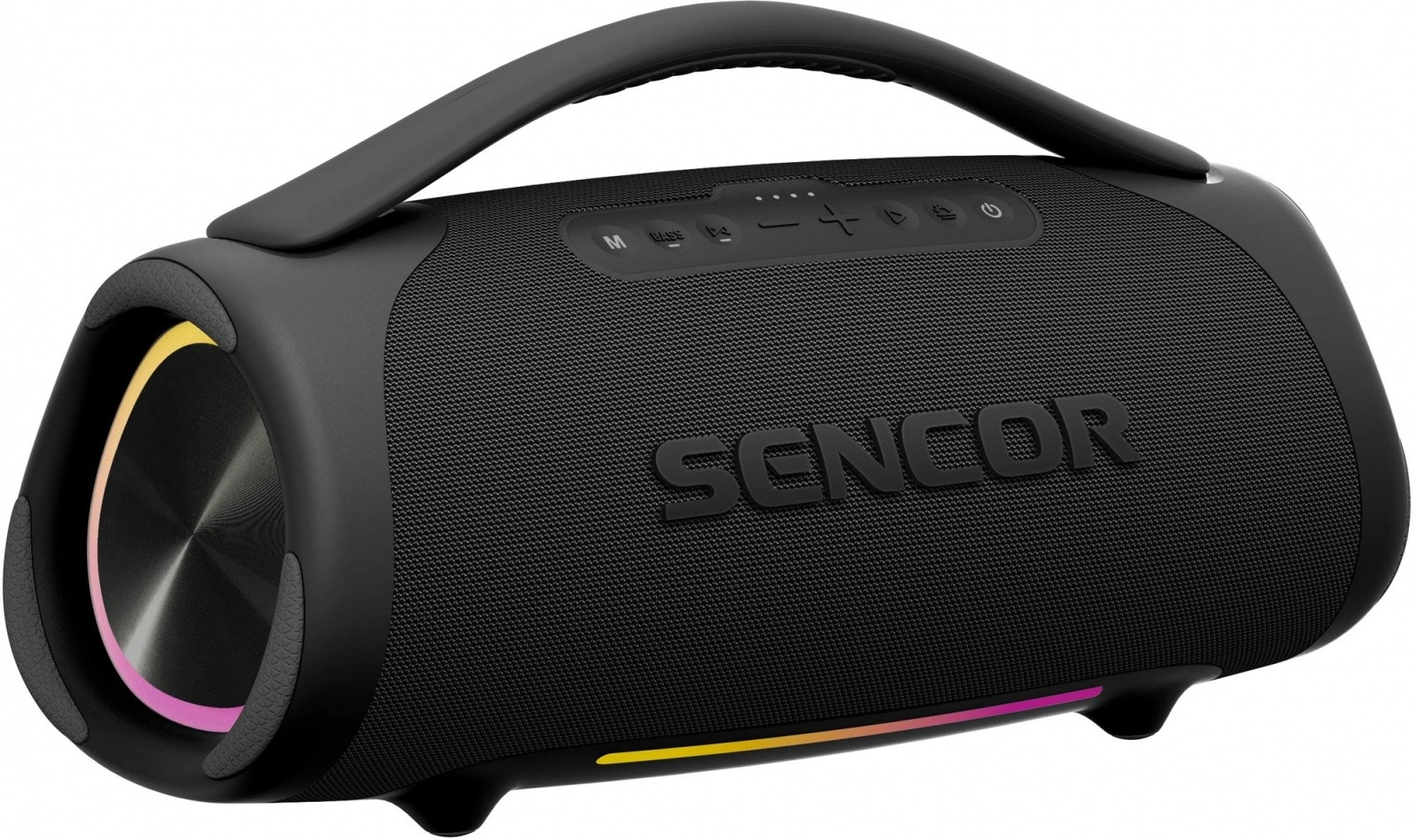 E-shop Bluetooth reproduktor resonex mega s výkonom 190 w, ipx7 a led osvetlením