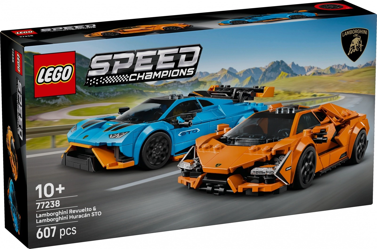 LEGO Speed Champions Lamborghini Revuelto a Huracán STO