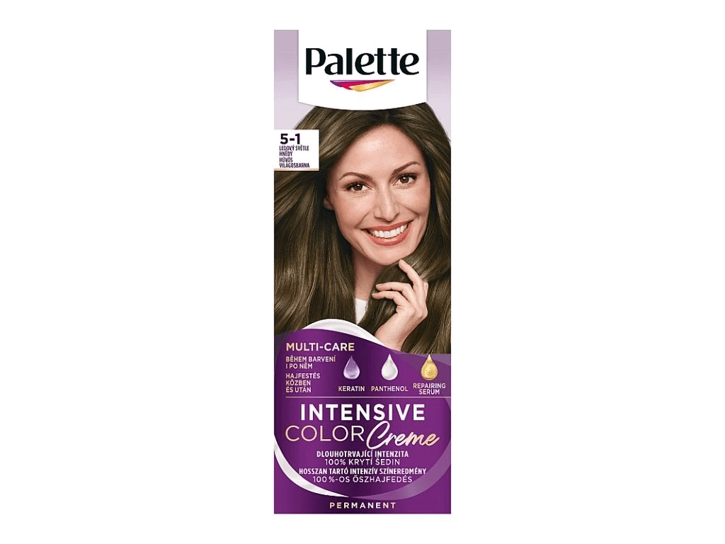 E-shop Schwarzkopf Palette Intensive Color Creme 5-1 ľadový svetlohnedý