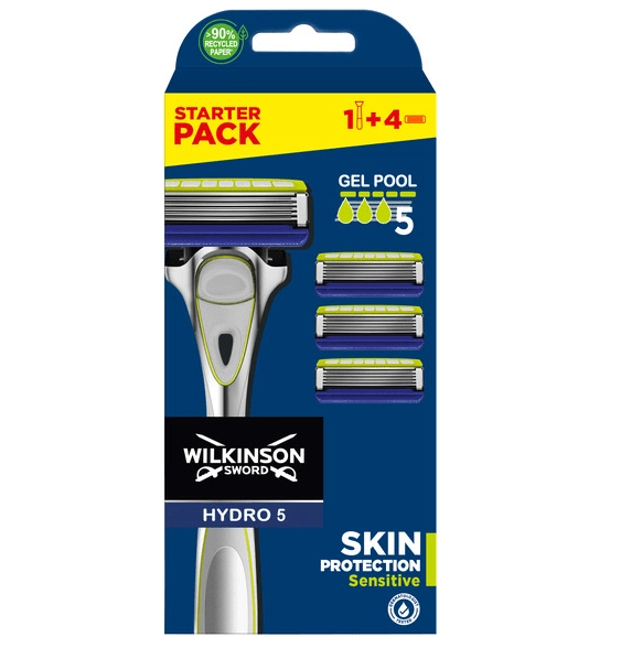 E-shop Wilkinson Hydro 5 Skin Protection Sensitive + 4 ks hlavic