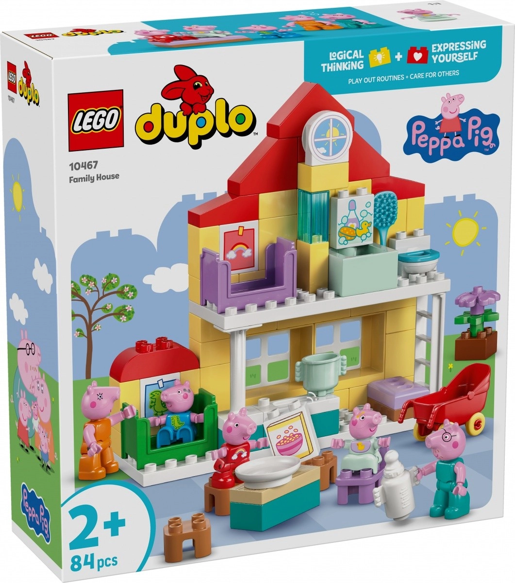 Lego Duplo PEPPA PIG rodinný dom