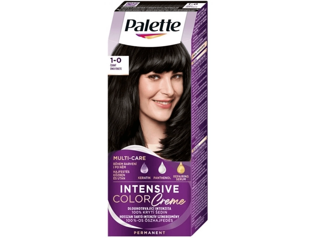 E-shop Schwarzkopf Palette Intensive Color Creme N1 čierna