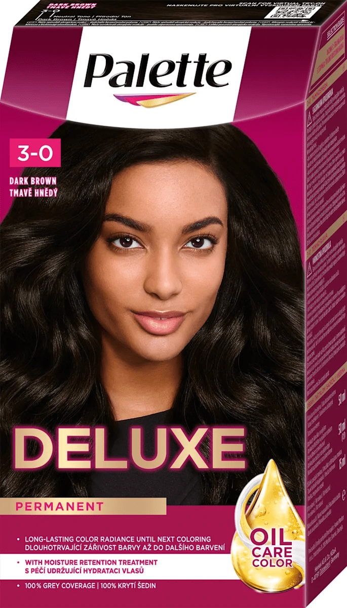 E-shop Palette Deluxe 3-0 tmavo hnedá 50 ml