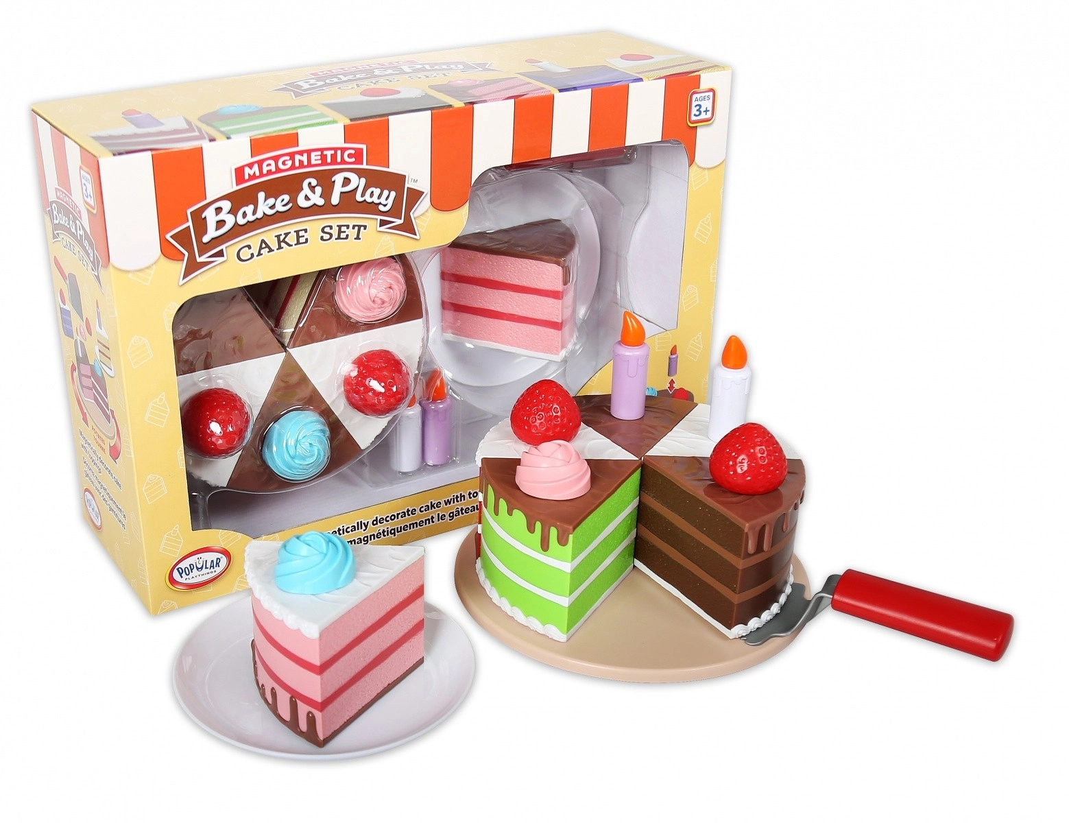 E-shop Magnetická torta MalBlo Magnetic – kreatívna detská sada