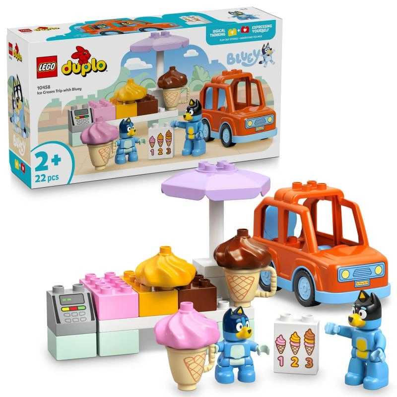 E-shop LEGO® DUPLO 10458 Bluey a výlet na zmrzlinu