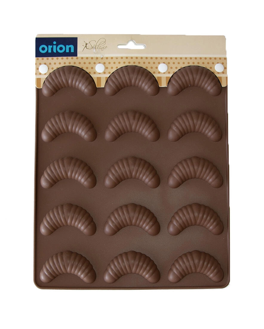 Orion Forma silikonová rohlíčky malé 15ks 24,5x21 cm
