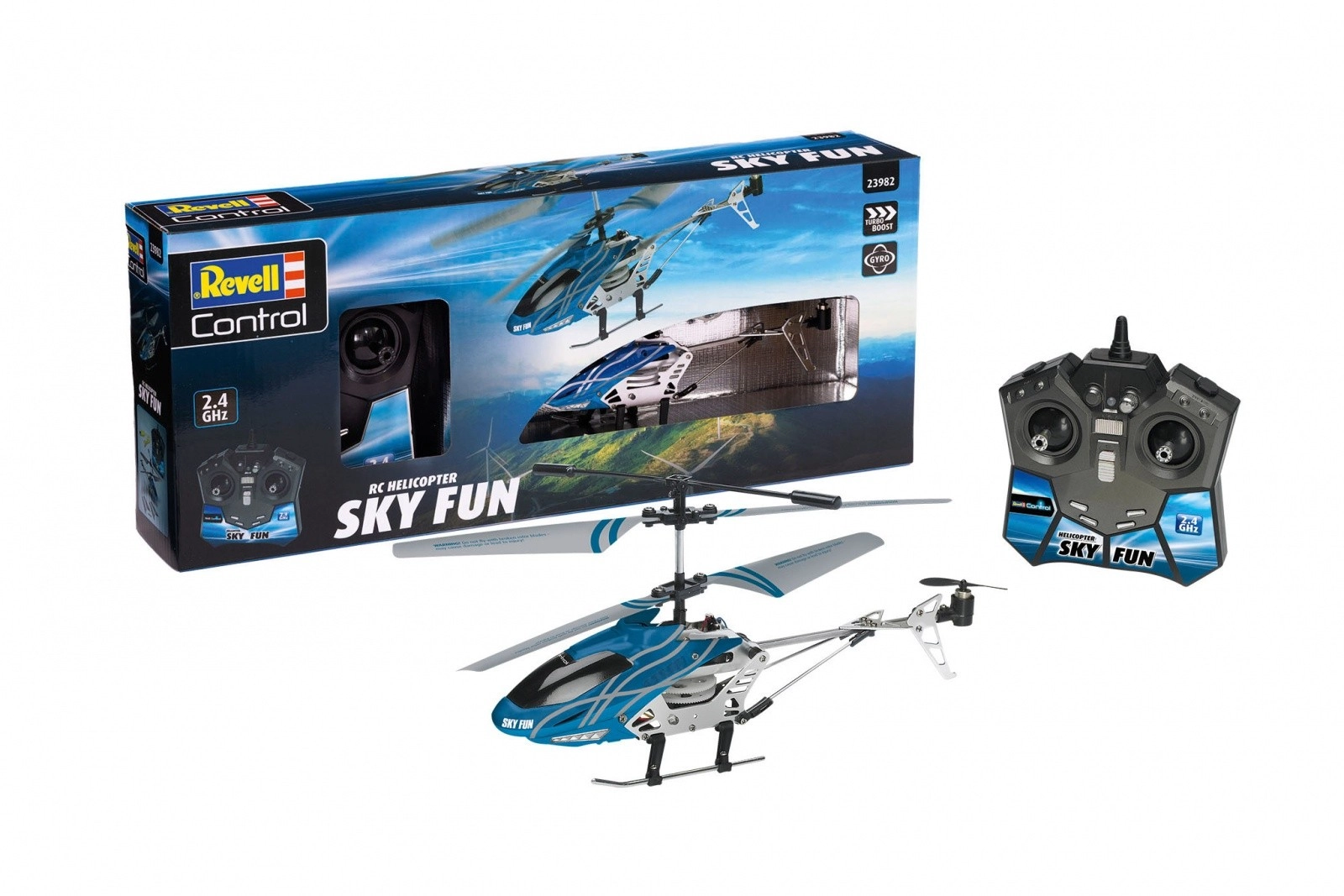 Zábavný diaľkovo ovládaný vrtuľník Sky Fun