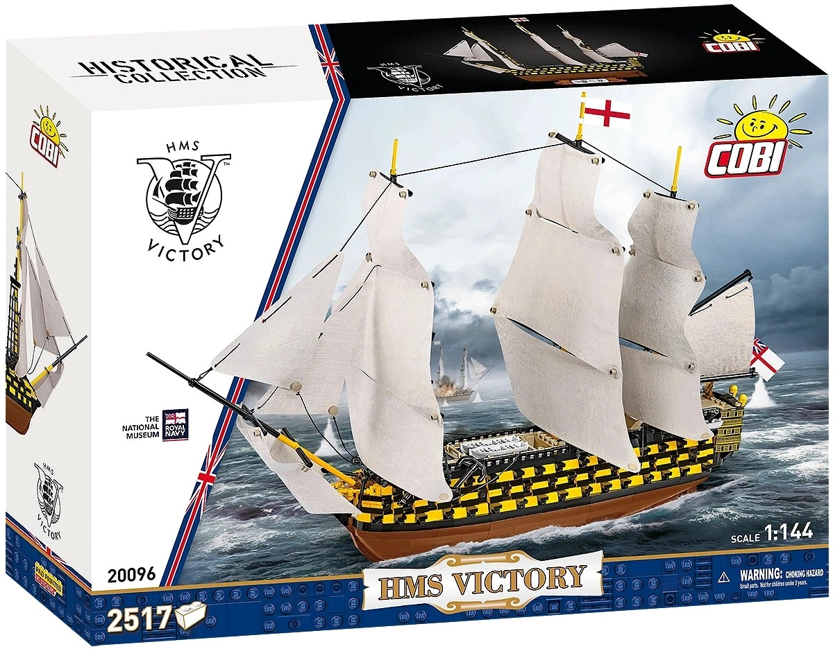 E-shop COBI 20096 Napoleonic Wars Britská kráľovská delová loď HMS Victory 1:144