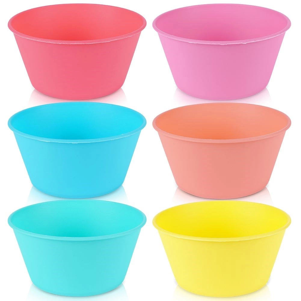 E-shop Plastové misky 12,5 cm, 400 ml – sada 6 ks