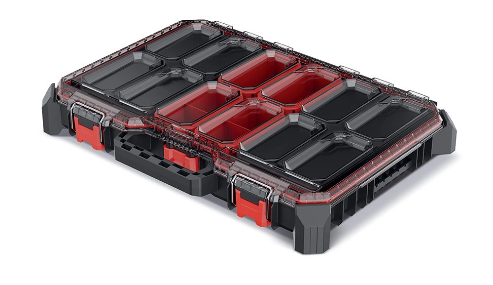 E-shop Kistenberg Organizér MSX čierny 54,3x39,0x7,7 KMX55408B-S411