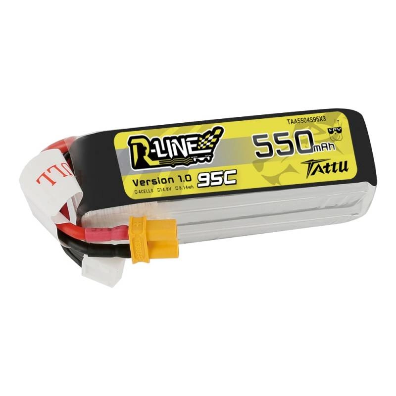 E-shop Tattu Batéria R-Line 550mAh 14,8V 95C 4S1P