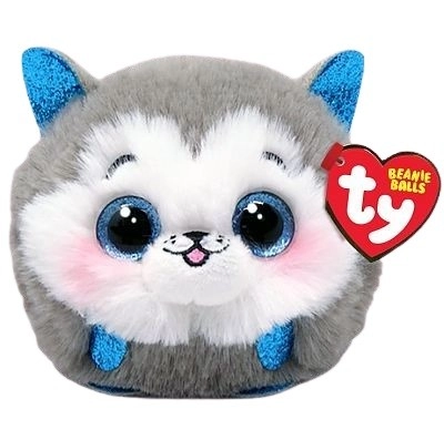 E-shop loptička TY Beanie Husky sivý