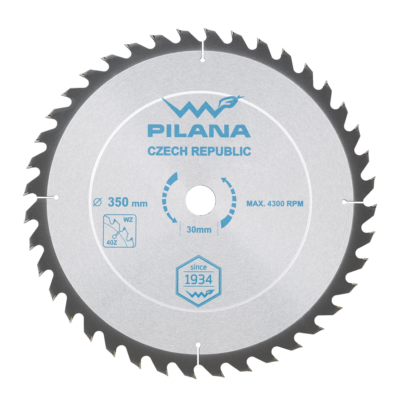 E-shop Pílový kotúč PILANA SK 5255 WZ 350 × 3,0 × 30, 40 zubov