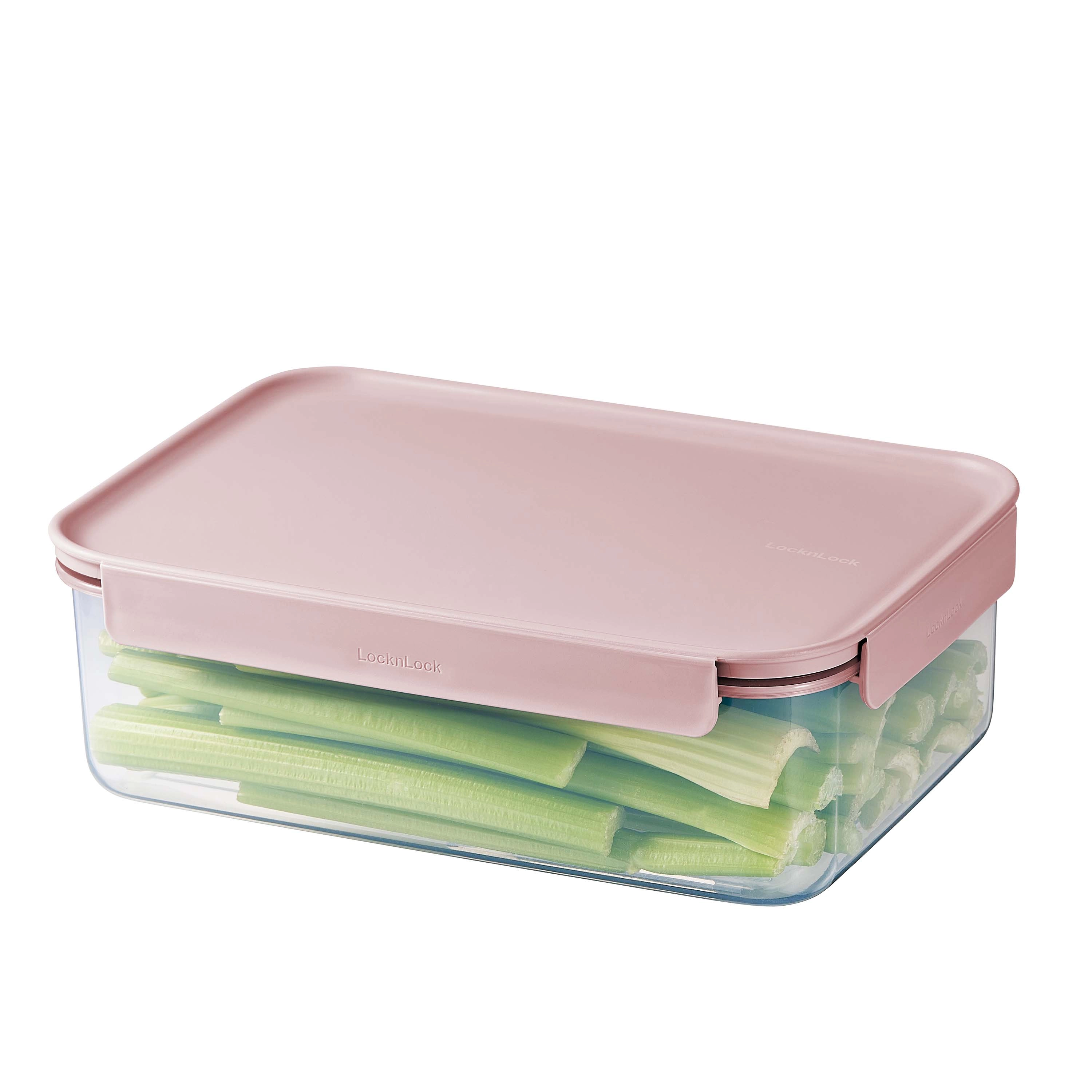 LOCKNLOCK Dóza na potraviny LOCK Classic plus pink 2800 ml