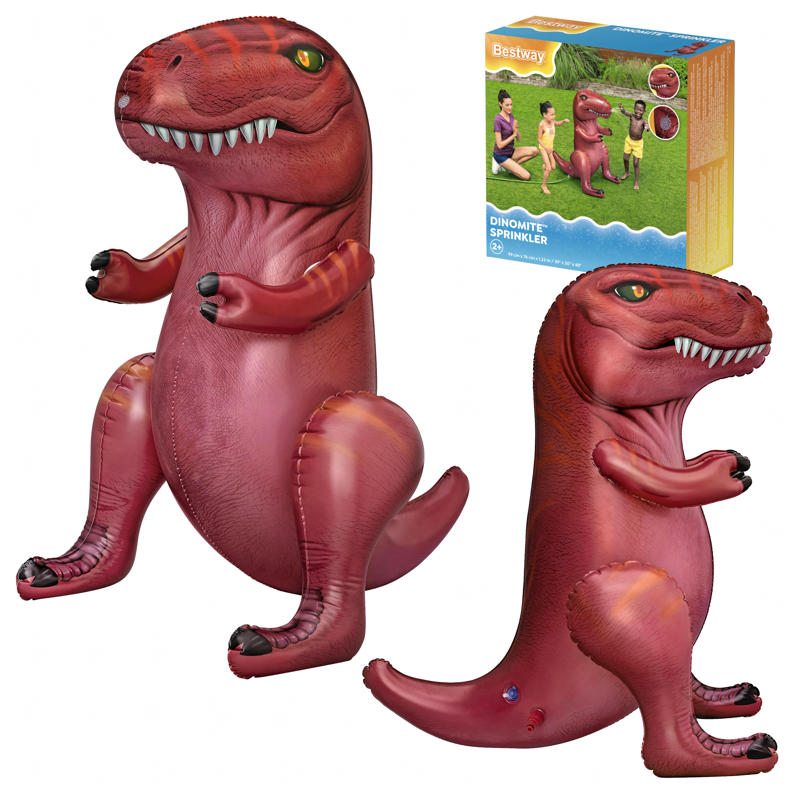 E-shop Nafukovací vodný dinosaurus – záhradný rozprašovač pre deti