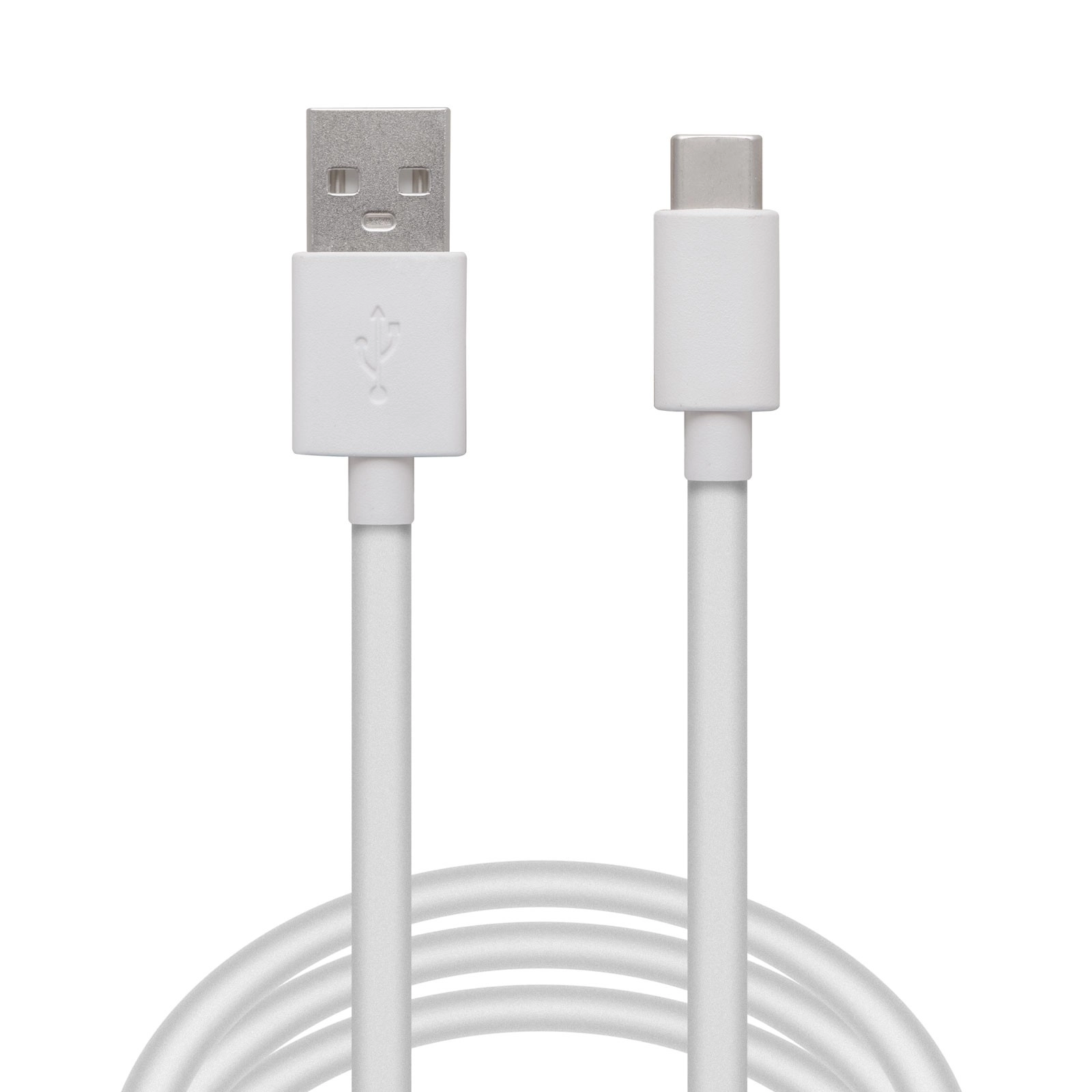 Dátový kábel USB-C biely 2 m