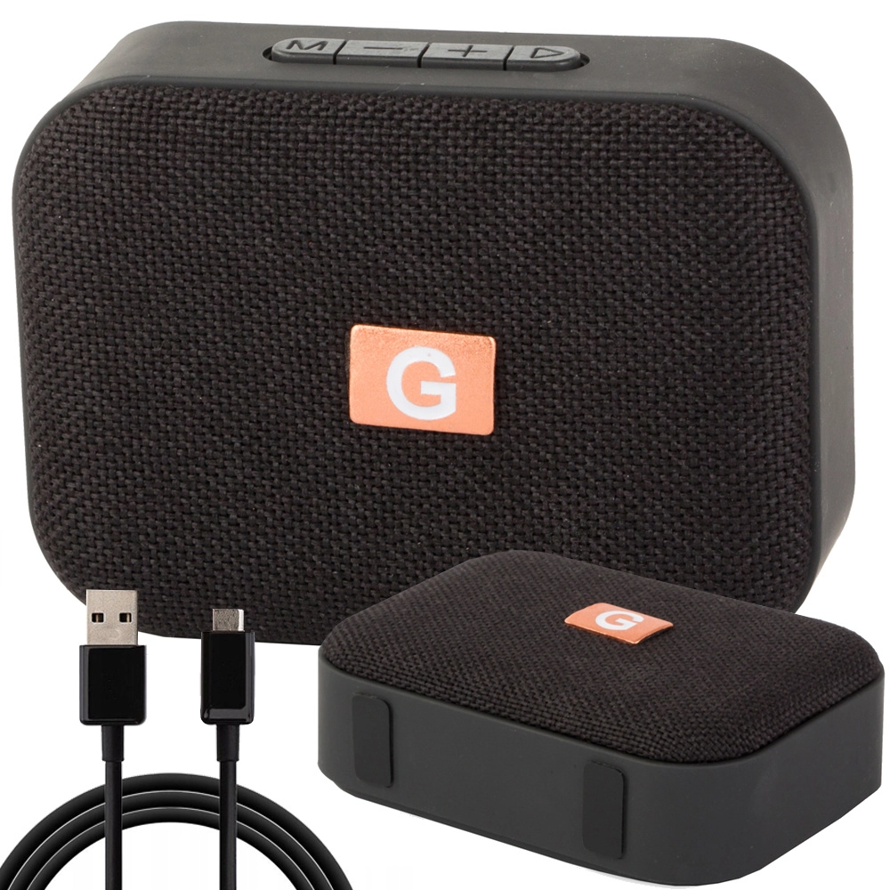 Bluetooth reproduktor mini bezdrôtové fm rádio usb mp3 prenosné basy mobilné – Čierna