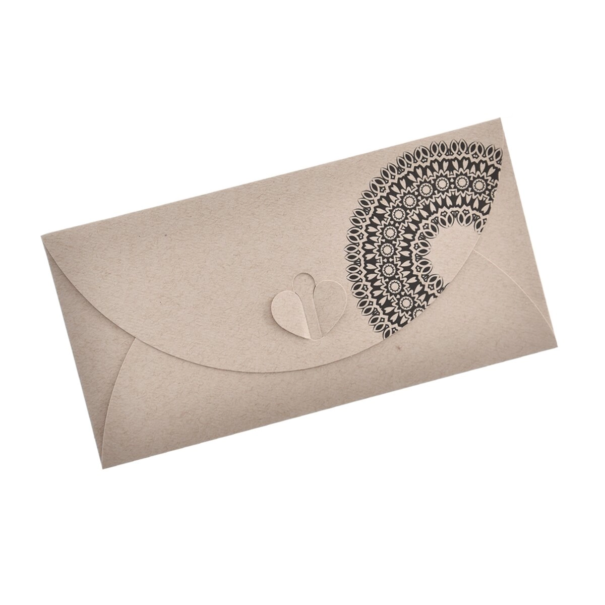 E-shop Papierová obálka s motívom mandaly 22 × 11 cm