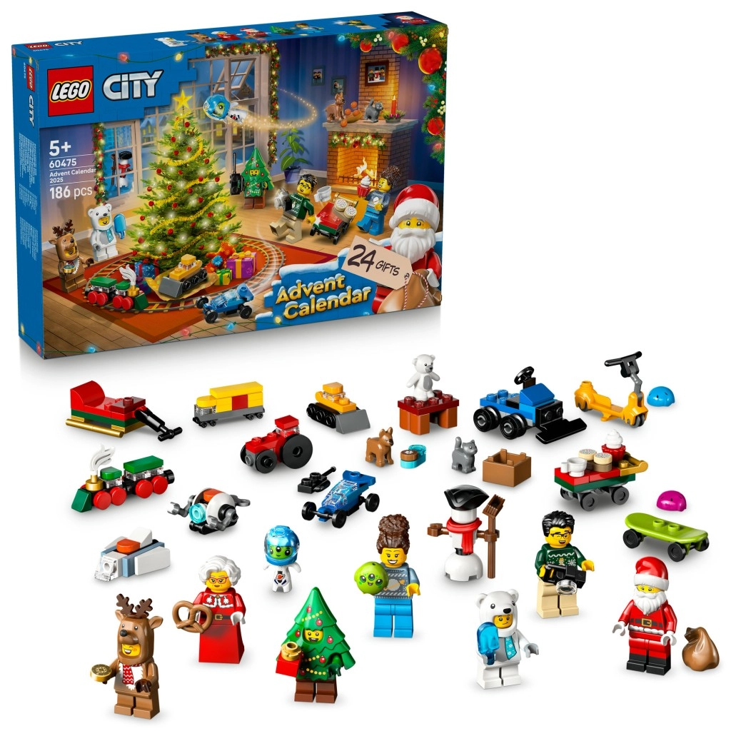lego city adventný kalendár 2025