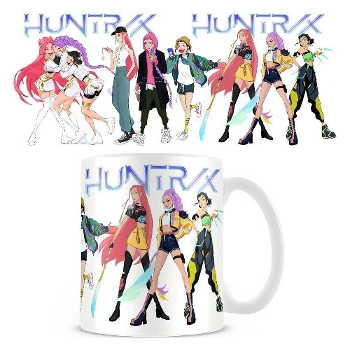 E-shop Pyramid International Hrnček KPop Demon Hunters Huntr x biely 325 ml