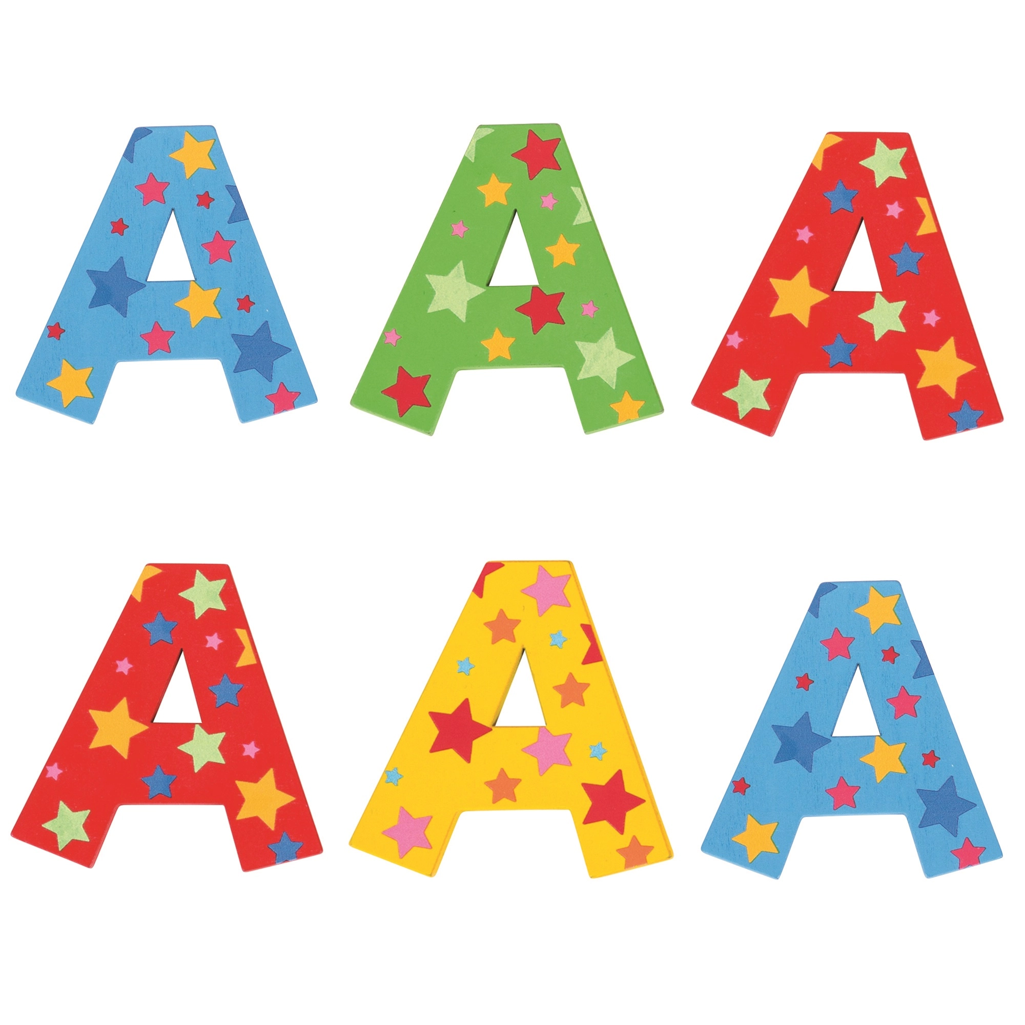 E-shop Bigjigs Toys hviezdičkové písmenko A