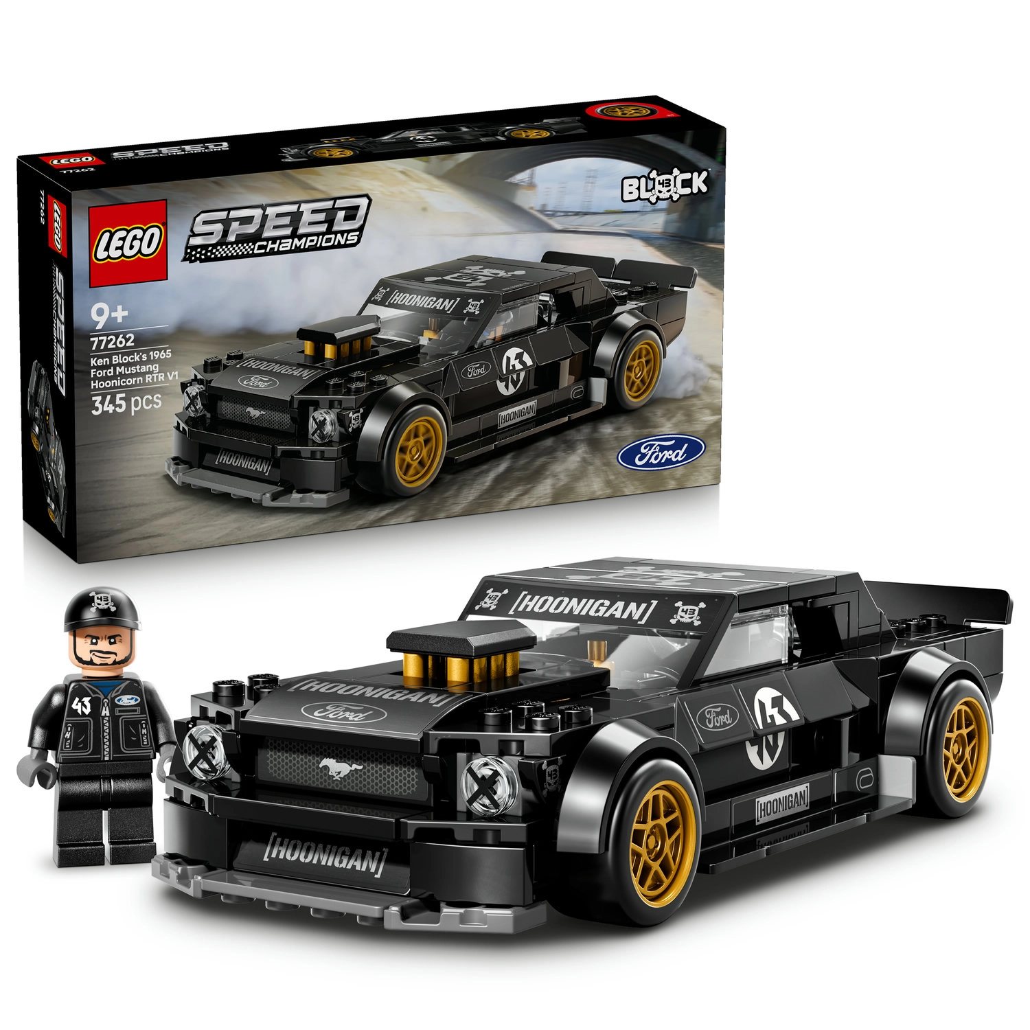 LEGO Speed Champions Ford Mustang Hoonicorn V1 Kena Blocka