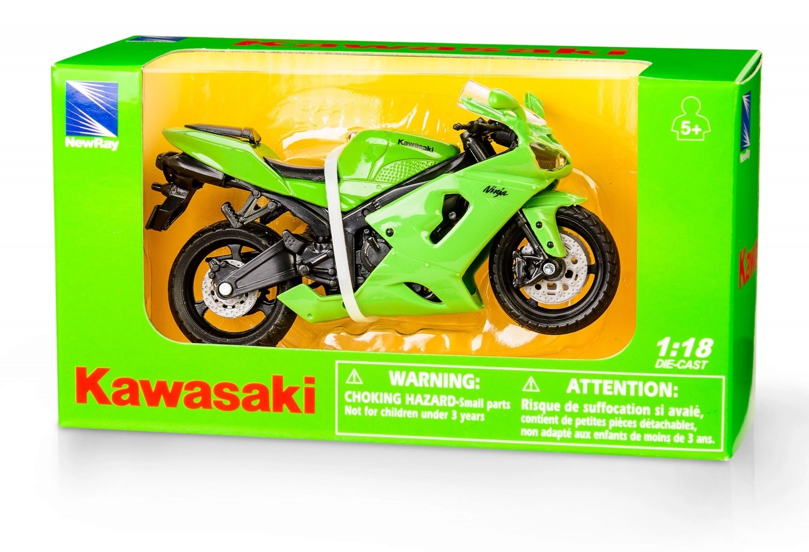 Motocykel KAWASAKI Ninja ZX-6RR 1:18