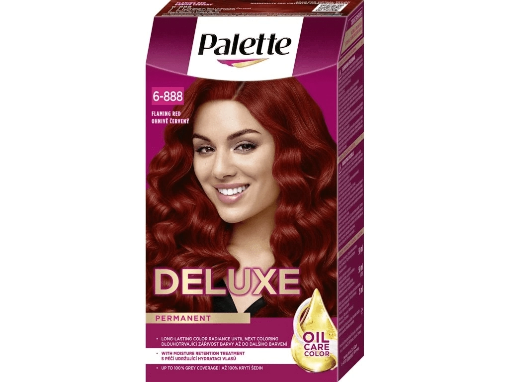 E-shop Schwarzkopf Palette Deluxe 575 ohnivočervený