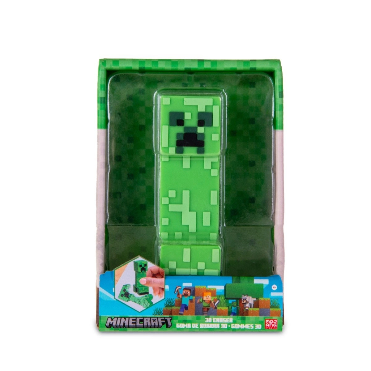 E-shop Minecraft 3D guma Creeper
