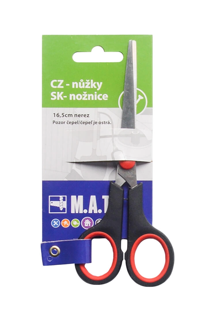E-shop Nožnice z nehrdzavejúcej ocele s ergonomickou rukoväťou 15–16,5 cm