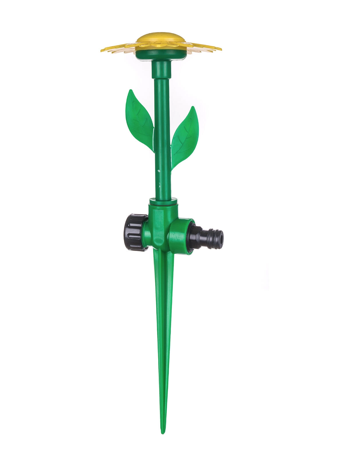 E-shop Záhradný rozstrekovač v tvare kvetu 35 cm, zelený
