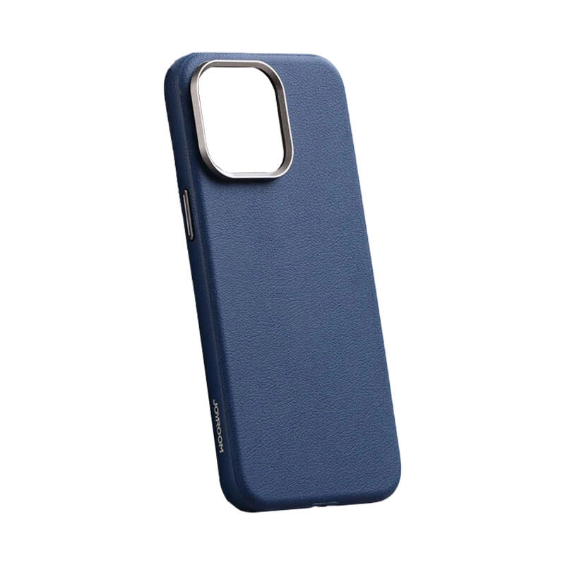 E-shop Magnetické puzdro na iPhone 15 Joyroom tmavomodré