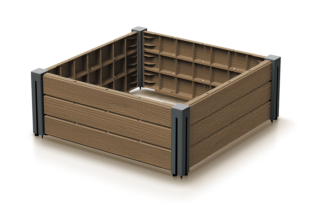 E-shop Vyvýšený záhon Base Plant 61,8 × 61,8 × 23 cm naturo ECO