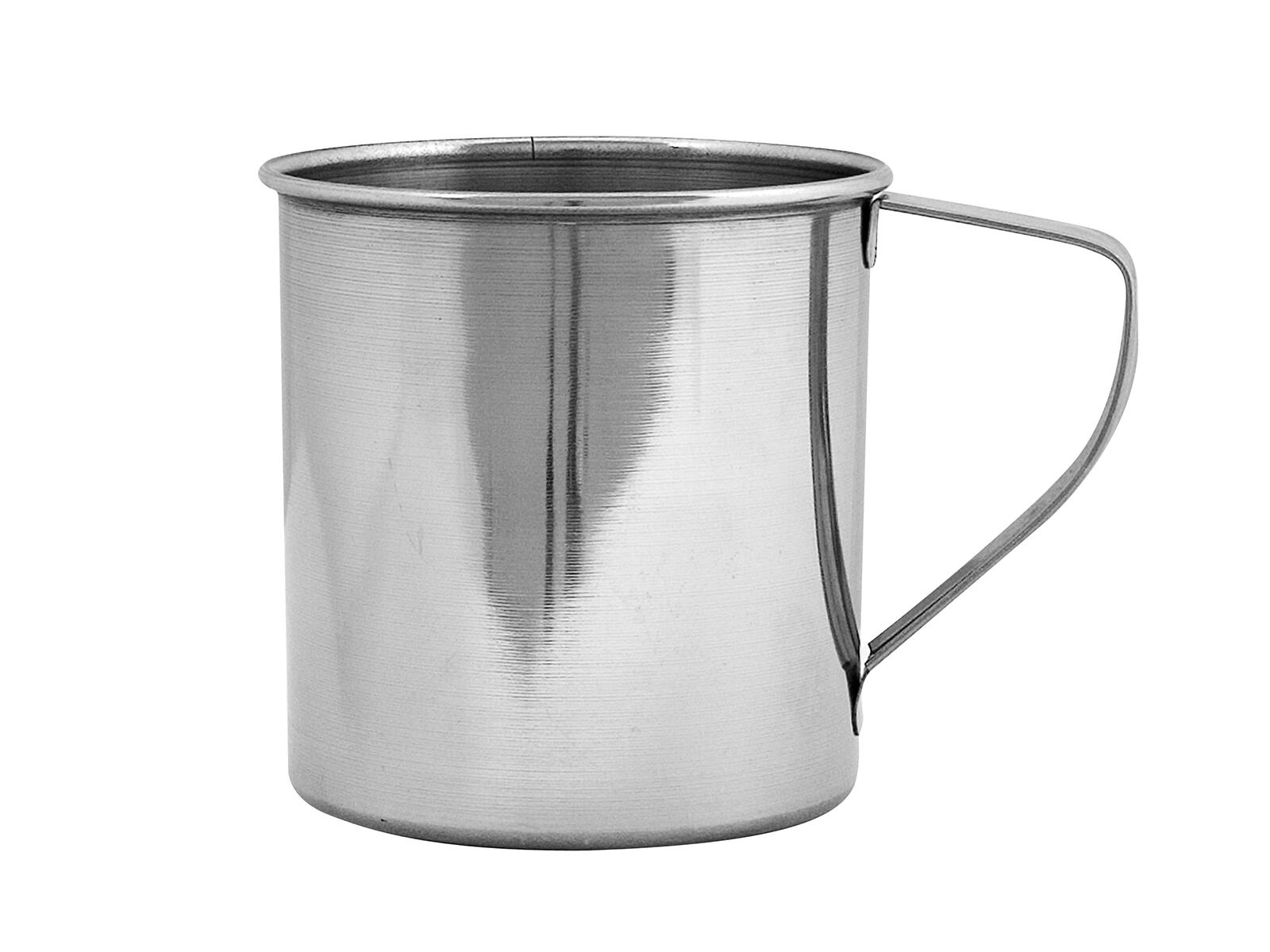 E-shop Nerezový hrnček Shine M 7,4 cm