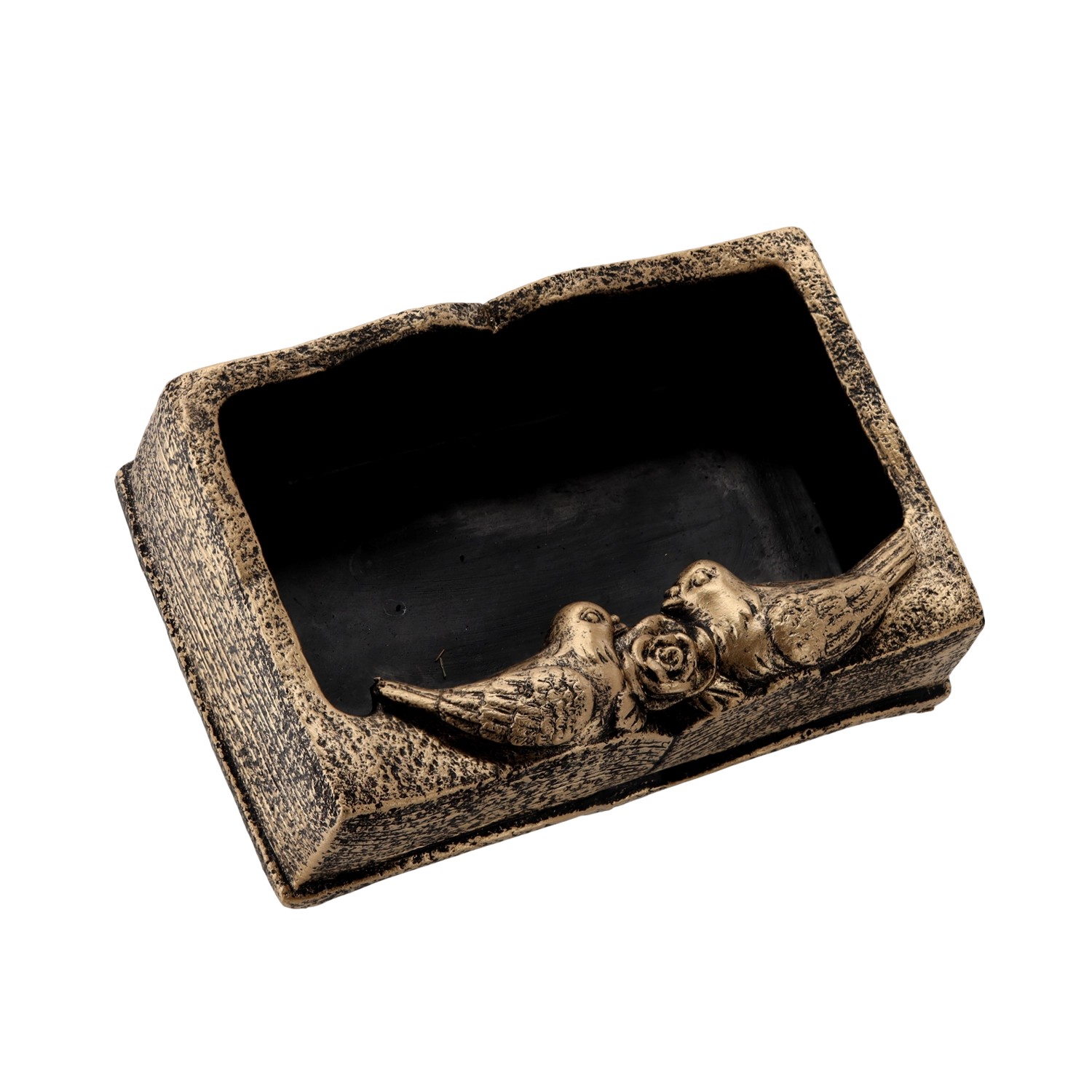 E-shop Cementový cintorínsky kvetináč Zlatá kniha 24 × 16 × 8,5 cm
