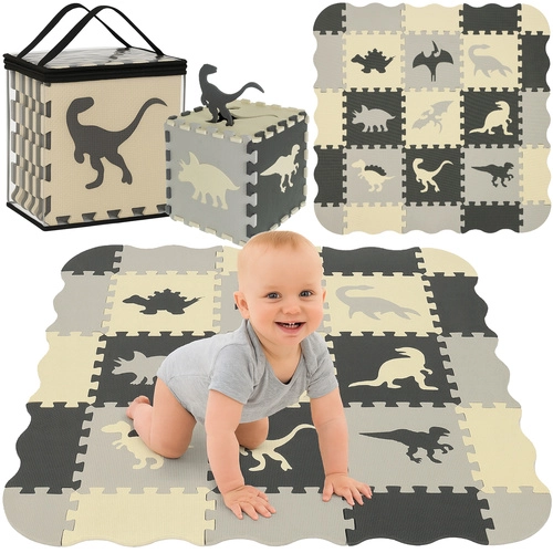 E-shop Kruzzel 25785 Kontrastné penové puzzle 30,5 x 30,5 cm 35 kusov