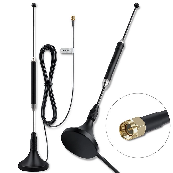 E-shop Anténa 4G LTE s magnetickou základňou 5 dBi, všesmerová, 600–2700 MHz, SMA, 3 m