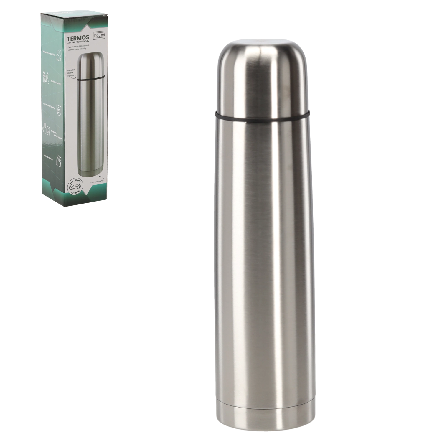 Chomik termoska 1000 ml nerez