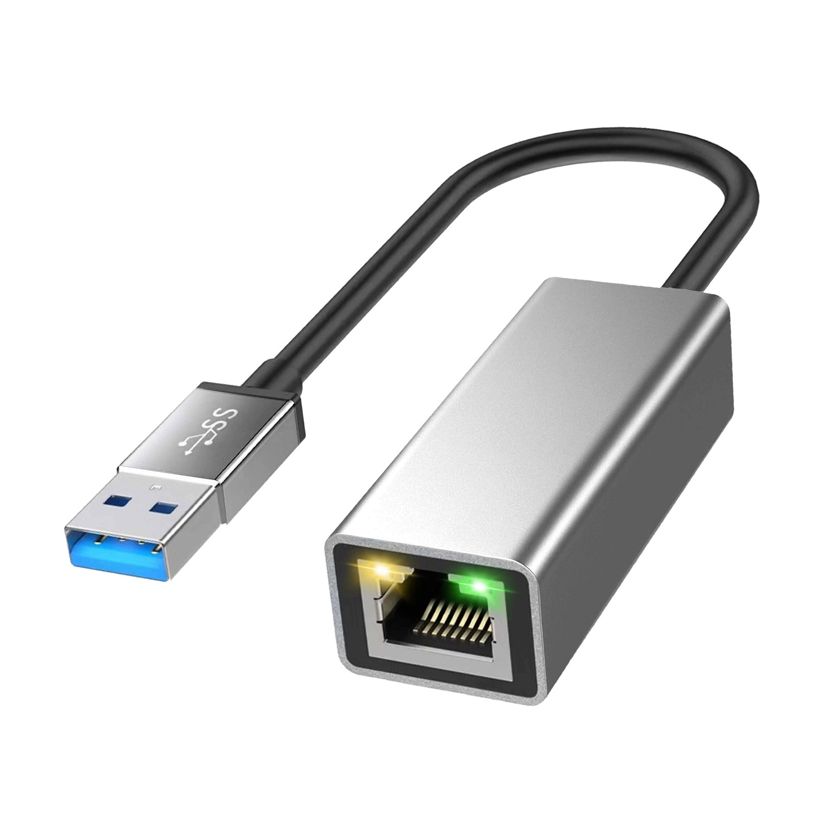 Sieťový adaptér USB 3.0 na RJ45 Gigabit Ethernet RENEW FORCE