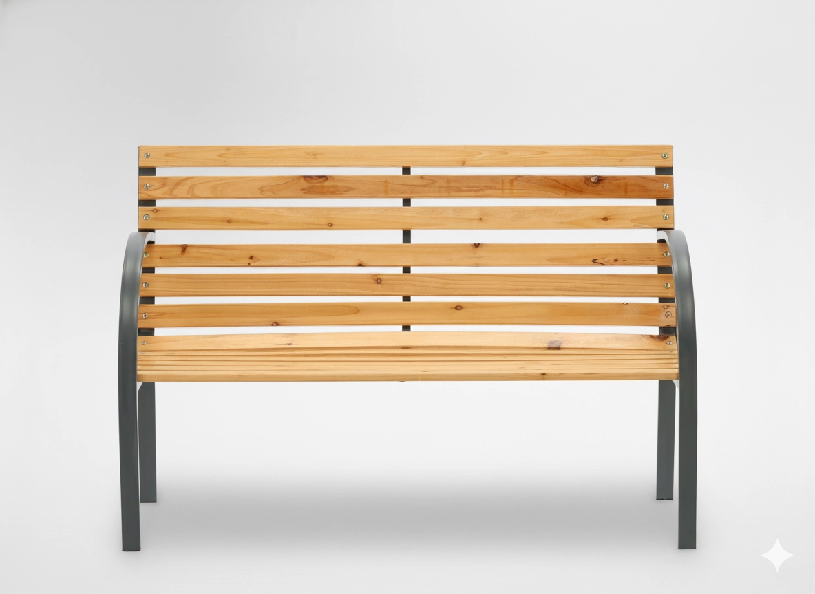 Drevená záhradná lavica 120 × 60 × 82 cm GARDENLINE