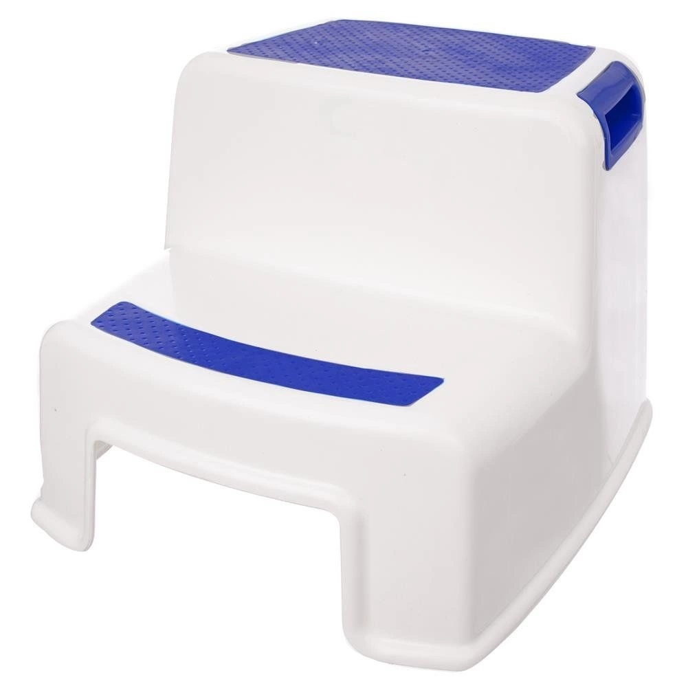 E-shop Orion Plastový dvojstupínek modro-biela 812107