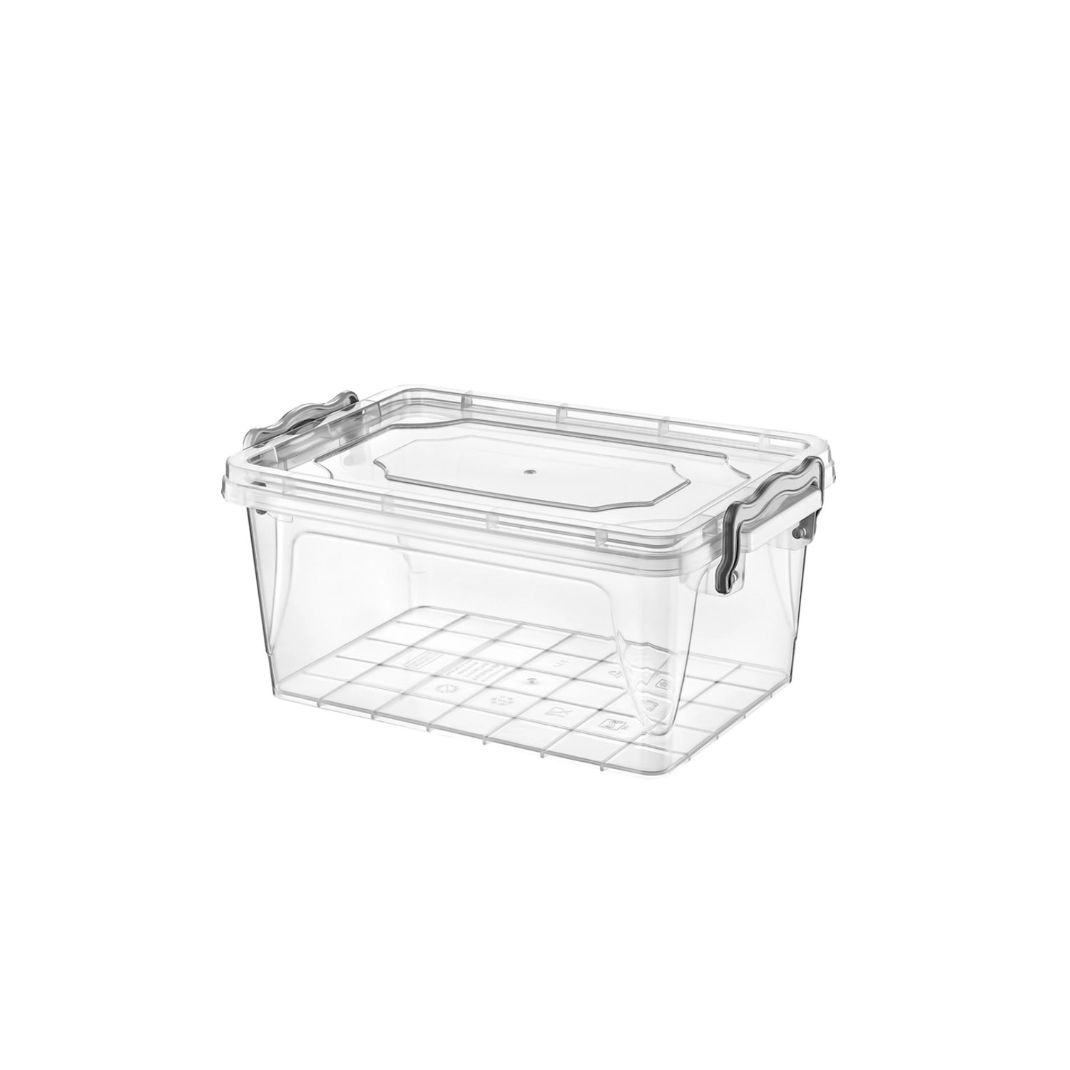 E-shop Obdĺžnikový úložný box 3 l s vekom