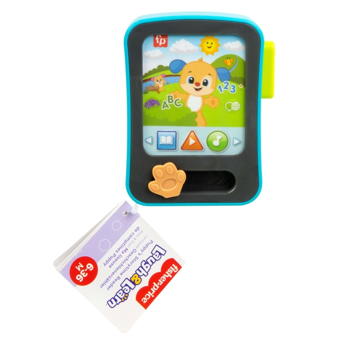 E-shop Fisher-Price Uč sa a smej – čítačka šteniatka