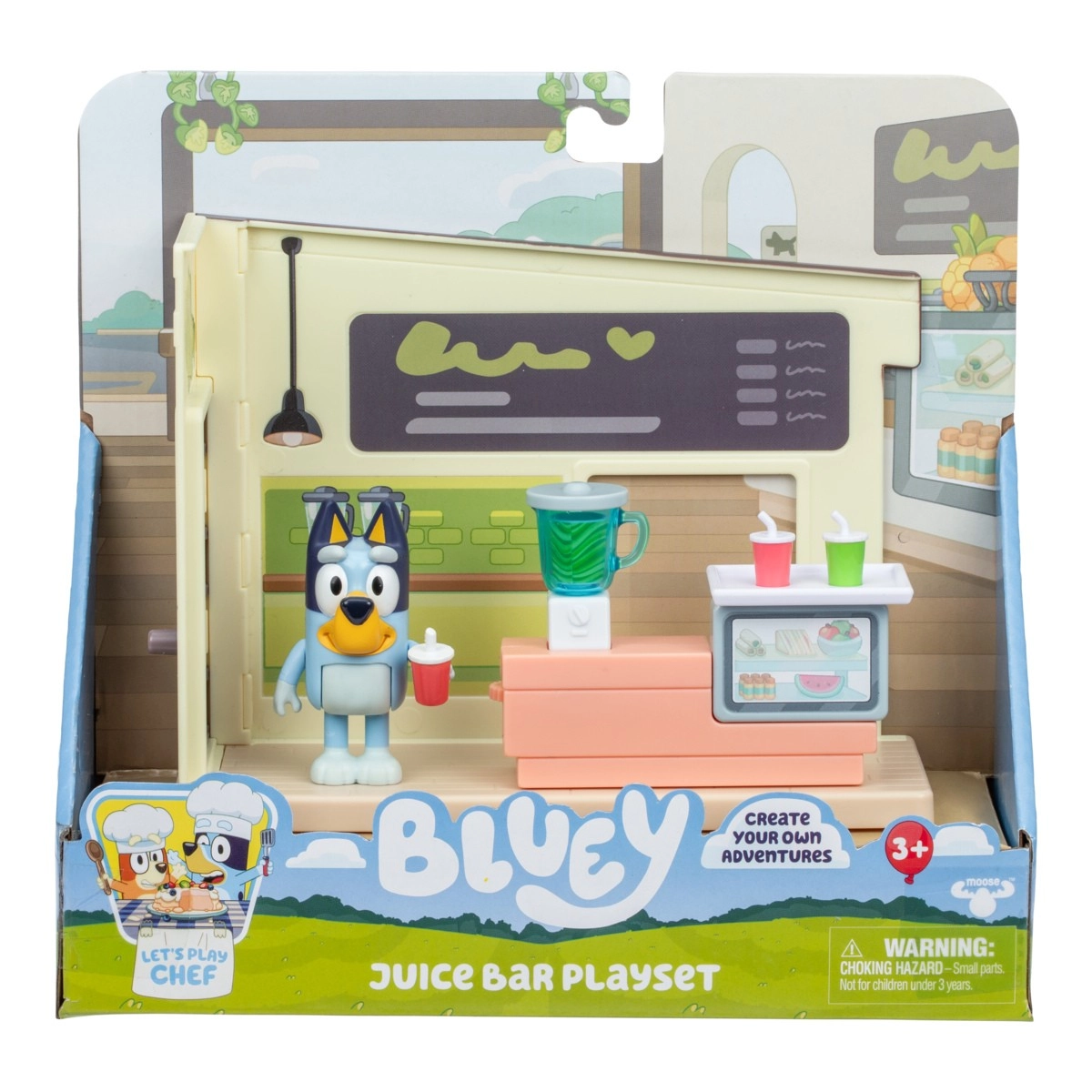 E-shop Bluey mini juice shop – sada figúrok a doplnkov