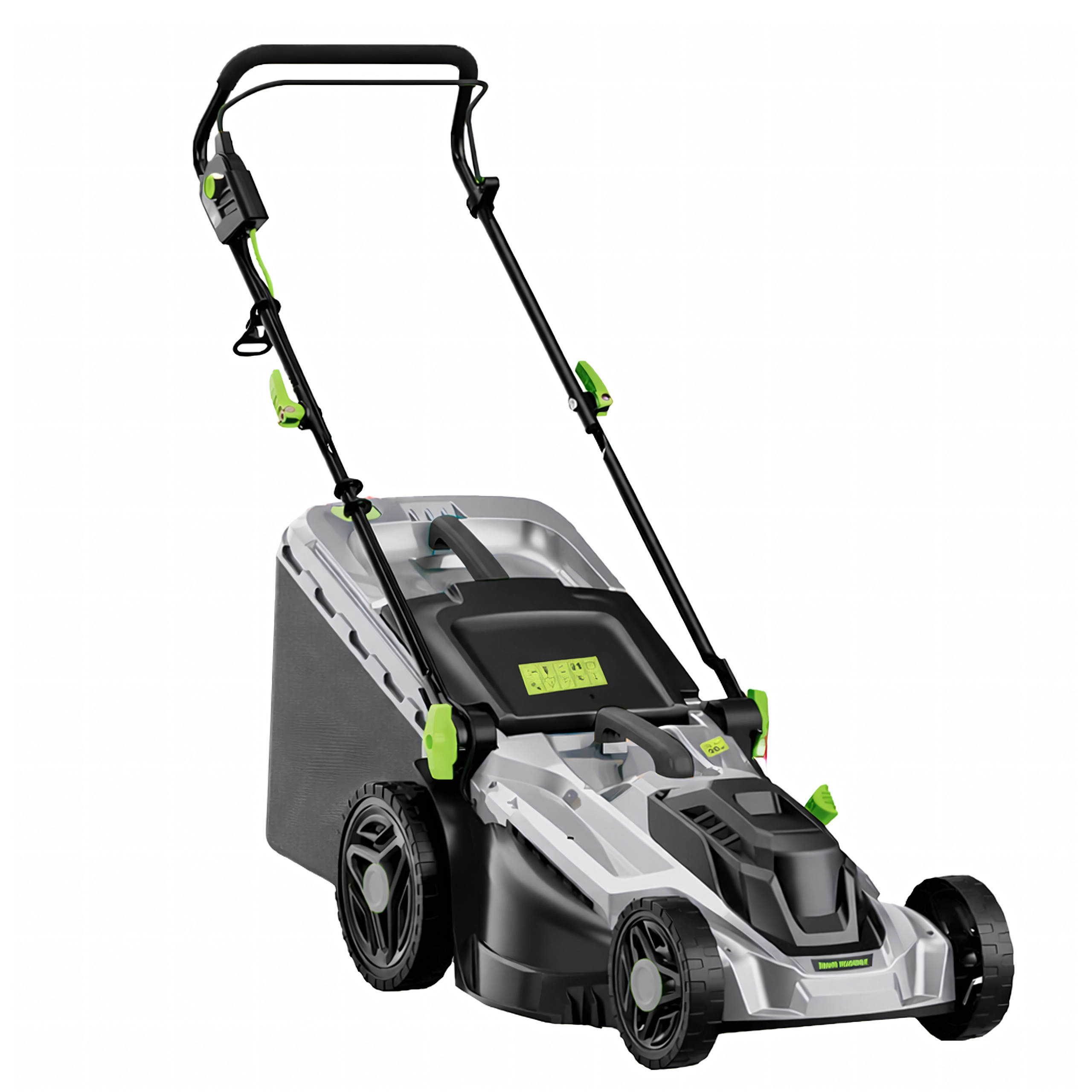 Elektrická kosačka na trávu 2400 W s košom 50 l, záber 43 cm