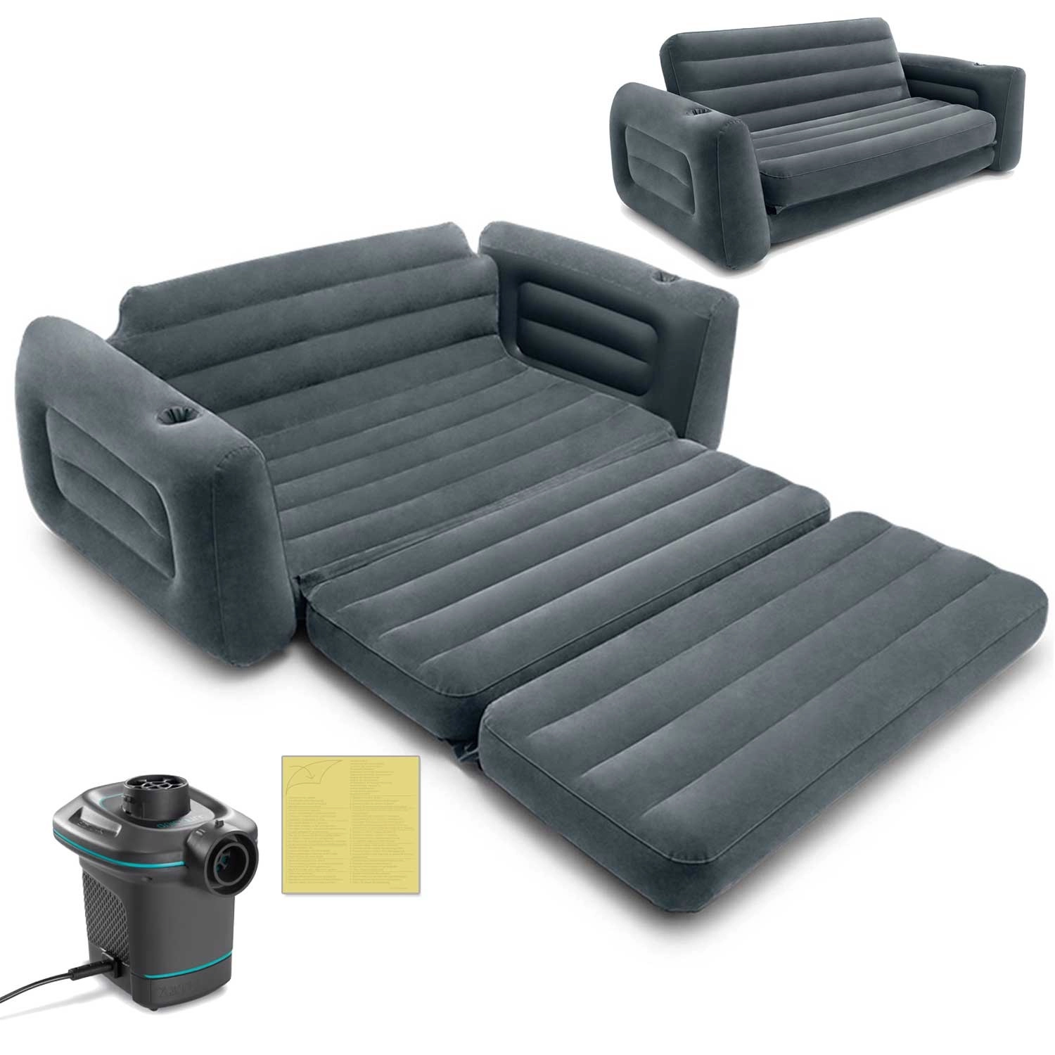 E-shop Intex pohovka Pull-Out Sofa 203 x 231 x 66 cm 66552