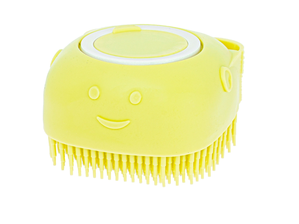 E-shop Pet Comfort AG672D Silikonová houba do koupele pro domácí zvířata 8 x 8,5 x 6 cm modrá