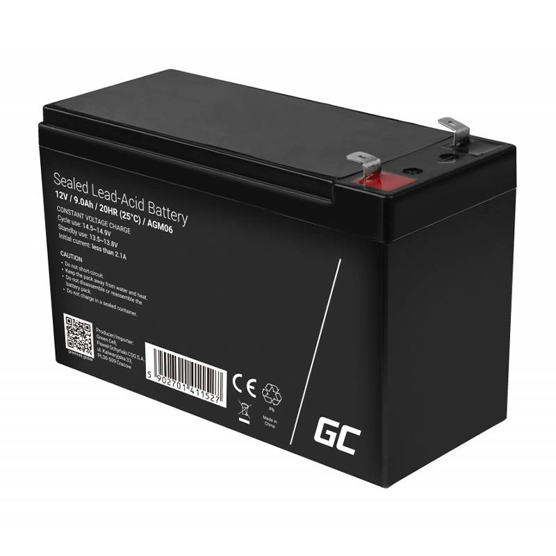 E-shop Bezúdržbová AGM batéria 12 V 9 Ah pre UPS a alarmy GREEN CELL