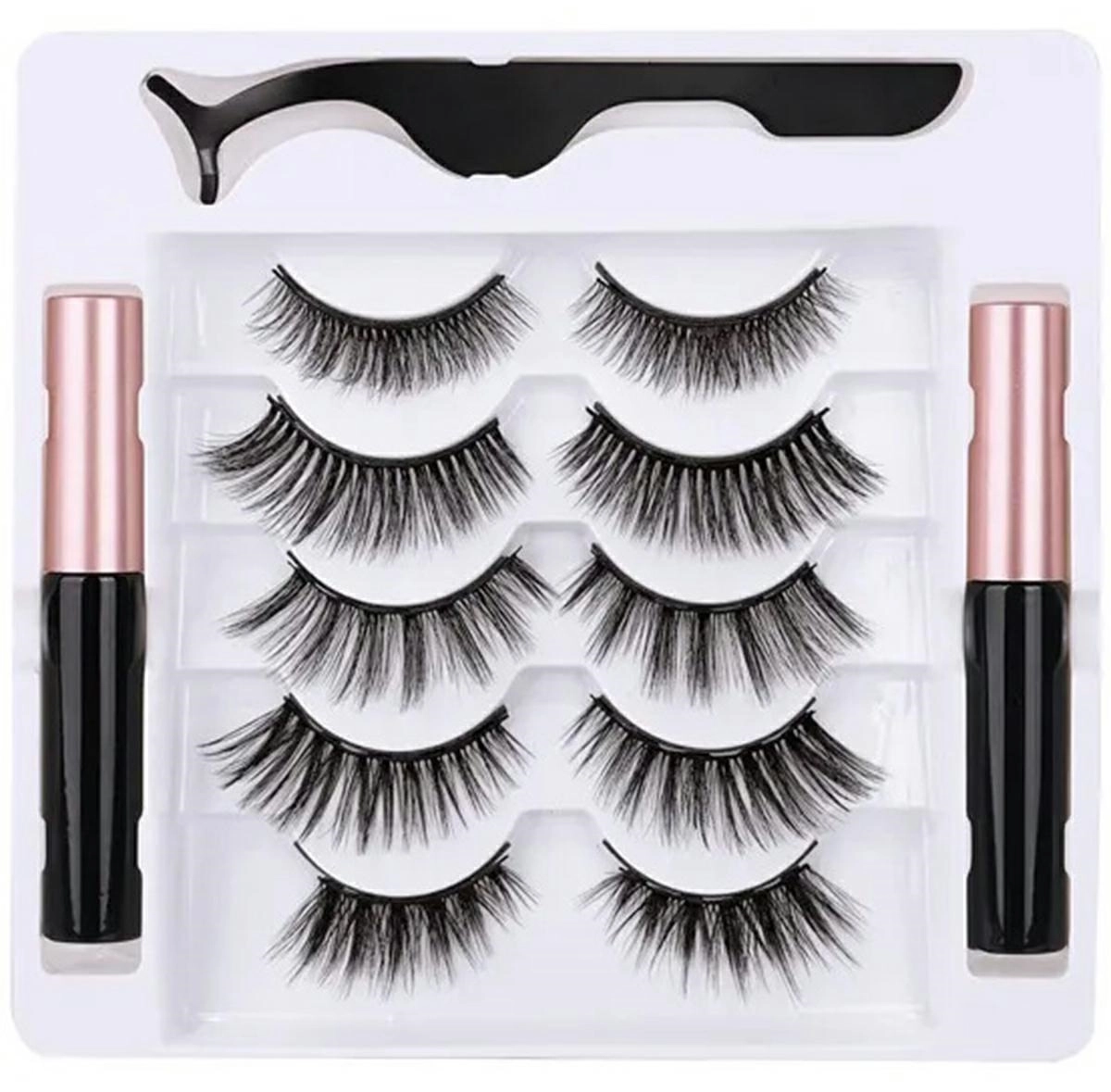 E-shop Magnetické riasy 5x s magnetickou očnou linkou