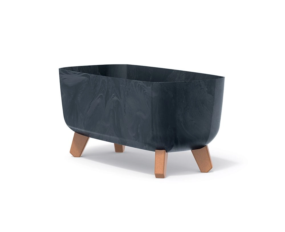 Prosperplast Kvetináč GRACIA CASE BETON EFFECT DGCL400E 39cm antracit